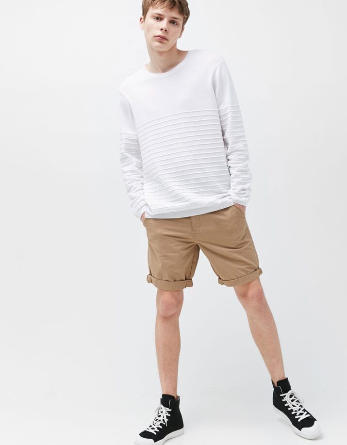 Brown Men's Bermuda Shorts - Image 2